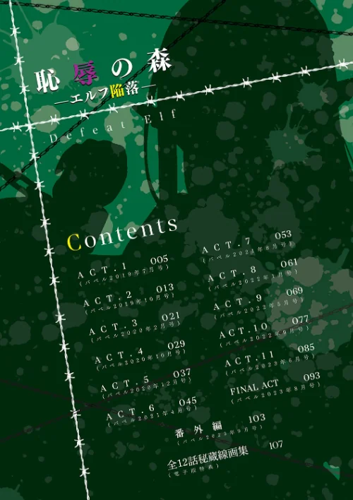 【エロ漫画】敗北エルフ〜オークの強●アクメ調教〜/2023-08-18発売 試し読みサンプル 2ページ目