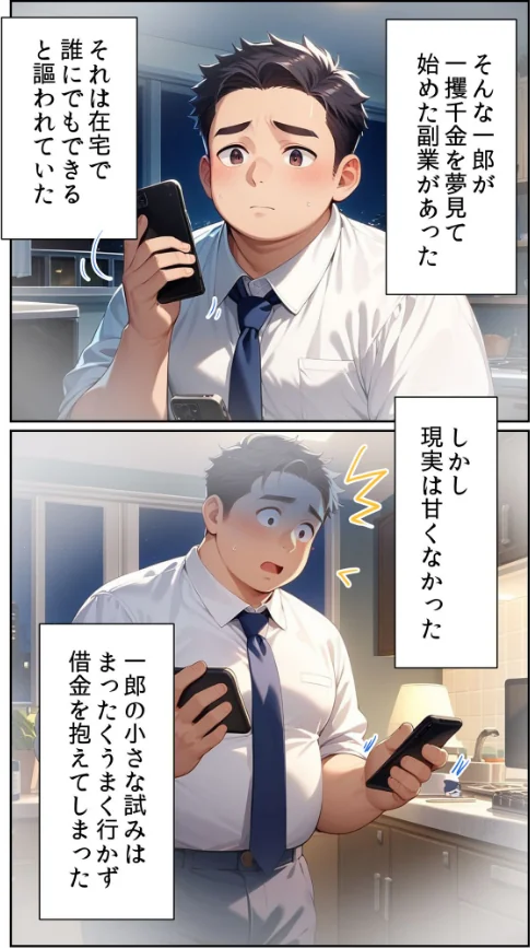 【エロ漫画】家賃を滞納したら、巨乳美女の人妻大家に体で支払わされた話 〜背徳の借金返済・美しき人妻大家との淫らな契約〜 モザイク版/2025-08-16発売 試し読みサンプル 4ページ目