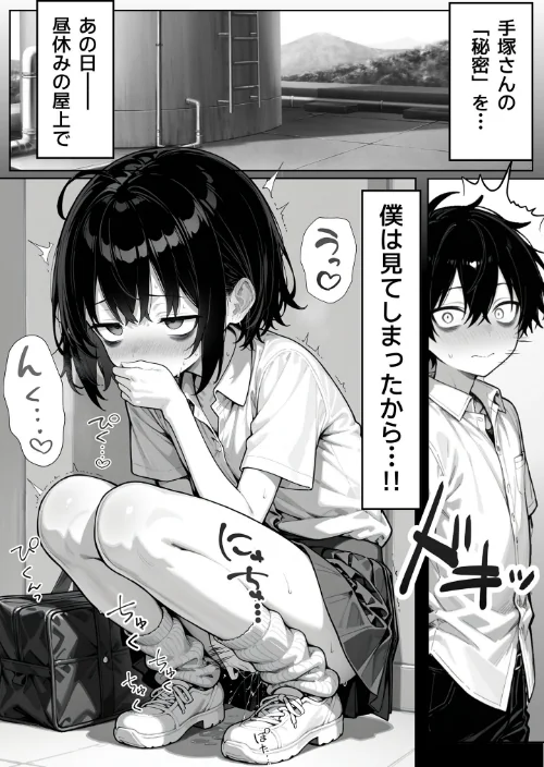 【エロ漫画】陰キャ(♂)と陰キャ(♀)の性活日誌 モザイク版(単話)/2025-12-06発売 試し読みサンプル 6ページ目