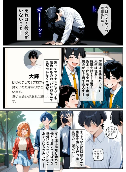 【エロ漫画】童貞の俺が海外旅行先で出会った褐色美女と国際結婚して子作りしまくる話 モザイク版/2026-03-14発売 試し読みサンプル 4ページ目
