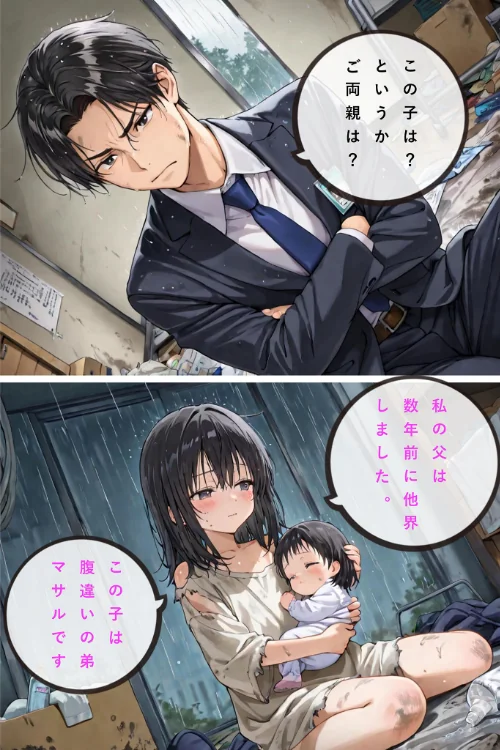 【エロ漫画】レ○プされていた少女を保護したら花嫁になった話 モザイク版/2026-04-04発売 試し読みサンプル 8ページ目