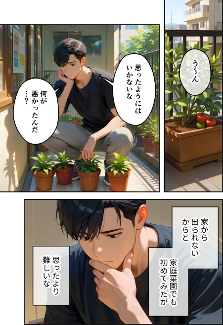 【エロ漫画】家性婦の成瀬さんは竿のお掃除までしてくれる モザイク版/2026-04-11発売 試し読みサンプル 3ページ目