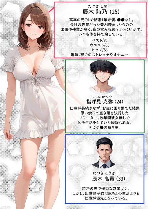 【エロ漫画】ただ空き巣に入っただけのはずが欲求不満な人妻を堕とすことになった話〜盗んだのは物ではなく躰でした〜 モザイク版/2026-05-02発売 試し読みサンプル 3ページ目