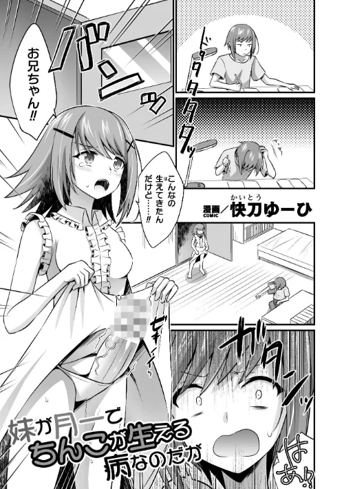 【エロ漫画】妹が月一でちんこが生える病なのだが【単話】(単話)/2024-11-30発売 試し読みサンプル 2ページ目