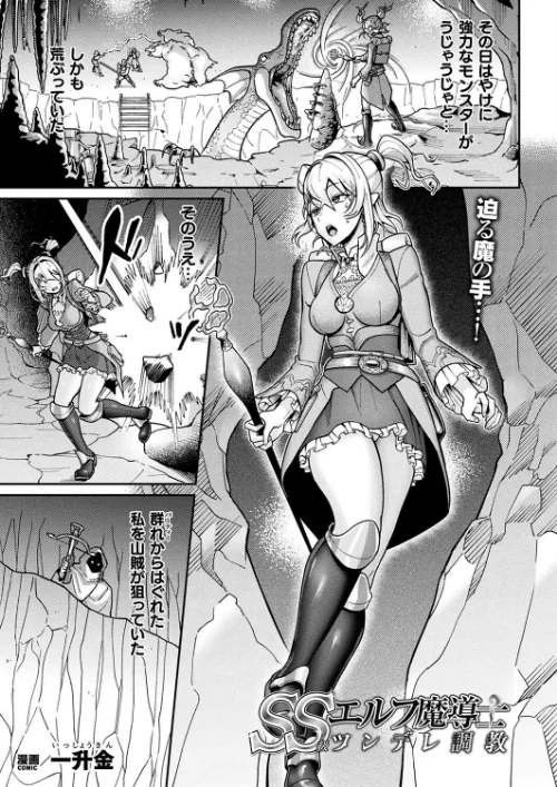 【エロ漫画】SS級エルフ魔導士 ツンデレ調教（単話）/2025-01-28発売 試し読みサンプル 2ページ目