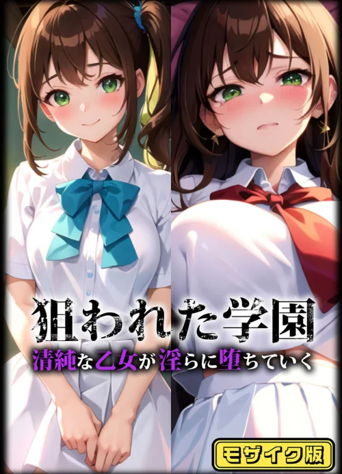 【エロ漫画】狙われた学園 モザイク版（単話）/2025-05-10発売 試し読みサンプル 2ページ目