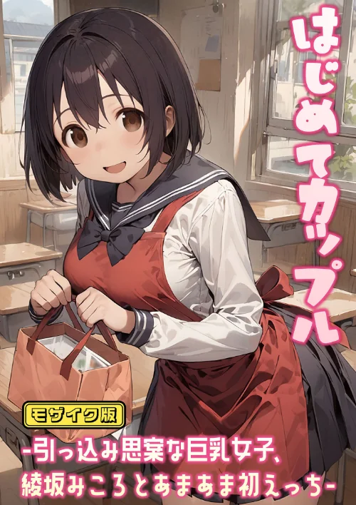 【エロ漫画】はじめてカップル-引っ込み思案な巨乳女子、綾坂みころとあまあま初えっち- モザイク版/2025-11-29発売 試し読みサンプル 2ページ目