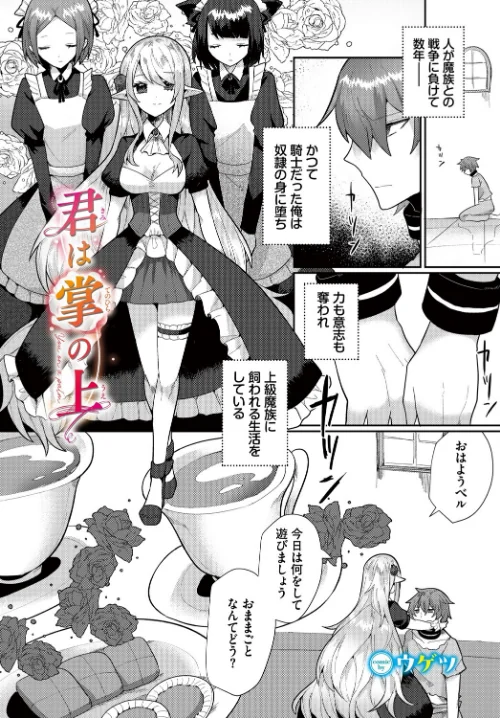 【エロ漫画】君は掌の上（単話）/2024-07-22発売 試し読みサンプル 2ページ目