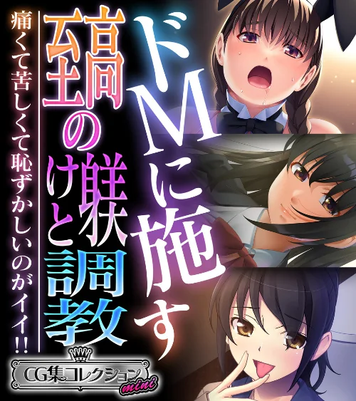 【エロ漫画】ドMに施す至高の躾けと調教 〜痛くて苦しくて恥ずかしいのがイイ!!〜【CG集コレクション ミニ】/2024-05-24発売 試し読みサンプル 2ページ目