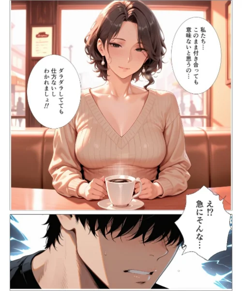【エロ漫画】むちむち人妻セラピストに精子搾り取られて中出しHしました【モザイク版】/2026-07-24発売 試し読みサンプル 2ページ目
