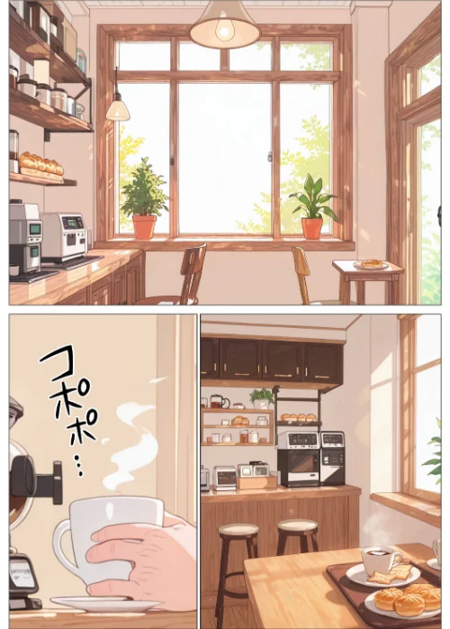 【エロ漫画】雨でびしょ濡れのバ先人妻を連れ込んで生ハメした話【モザイク版】/2026-08-02発売 試し読みサンプル 2ページ目