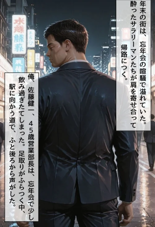 【エロ漫画】忘年会帰りに酔った勢いで後輩と禁断の合体【モザイク版】/2026-08-20発売 試し読みサンプル 2ページ目
