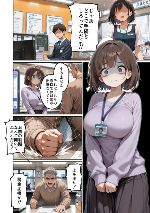 【エロ漫画】区役所職員だった私が気付いたら配信者になって月額100万円もする!!会員限定サブスクを作っていた話【モザイク版】/2026-08-18発売 試し読みサンプル 2ページ目