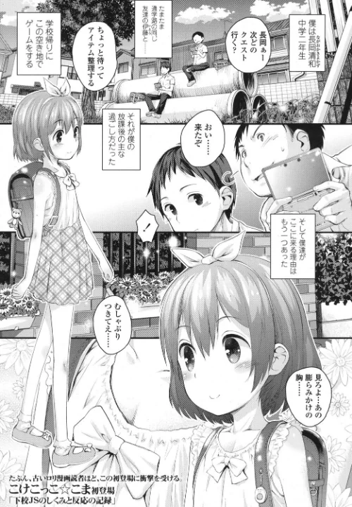 【エロ漫画】下校××のしくみと反応の記録(単話)/2016-01-12発売 試し読みサンプル 2ページ目