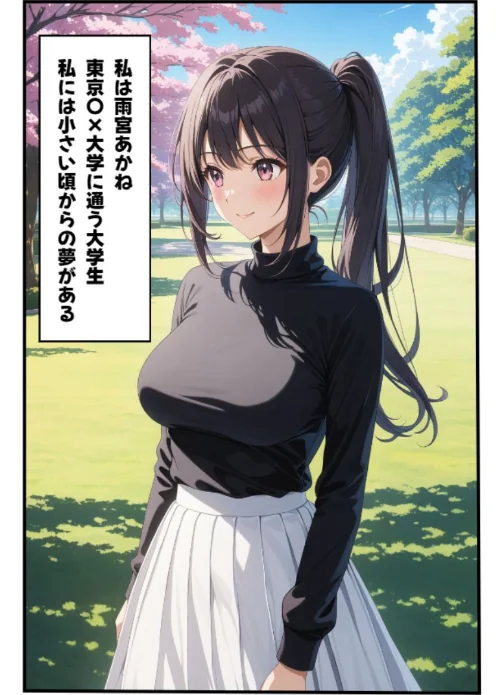 【エロ漫画】大切な彼氏がいるのに…〜女子大生NTR〜【白抜き修正版】/2026-09-13発売 試し読みサンプル 2ページ目